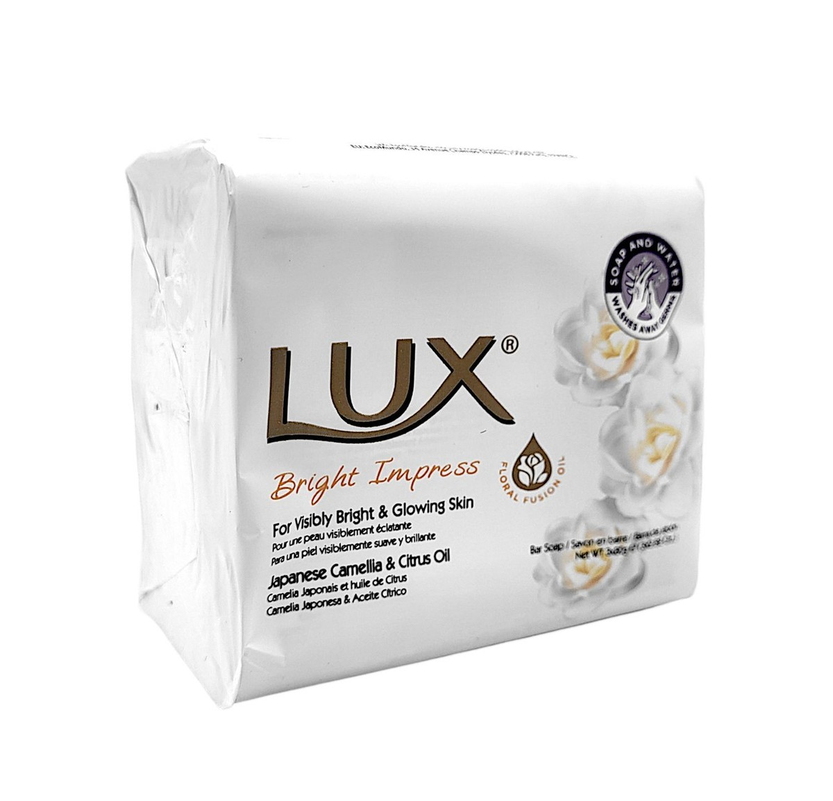 Buy Lux Bar Soap 3 x 80g Bright Impress online at Intamarque Wholesale – Trusted FMCG distributor