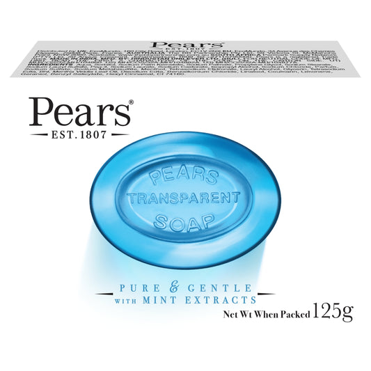 Pears Soap Transparent 125g Mint (6x12)