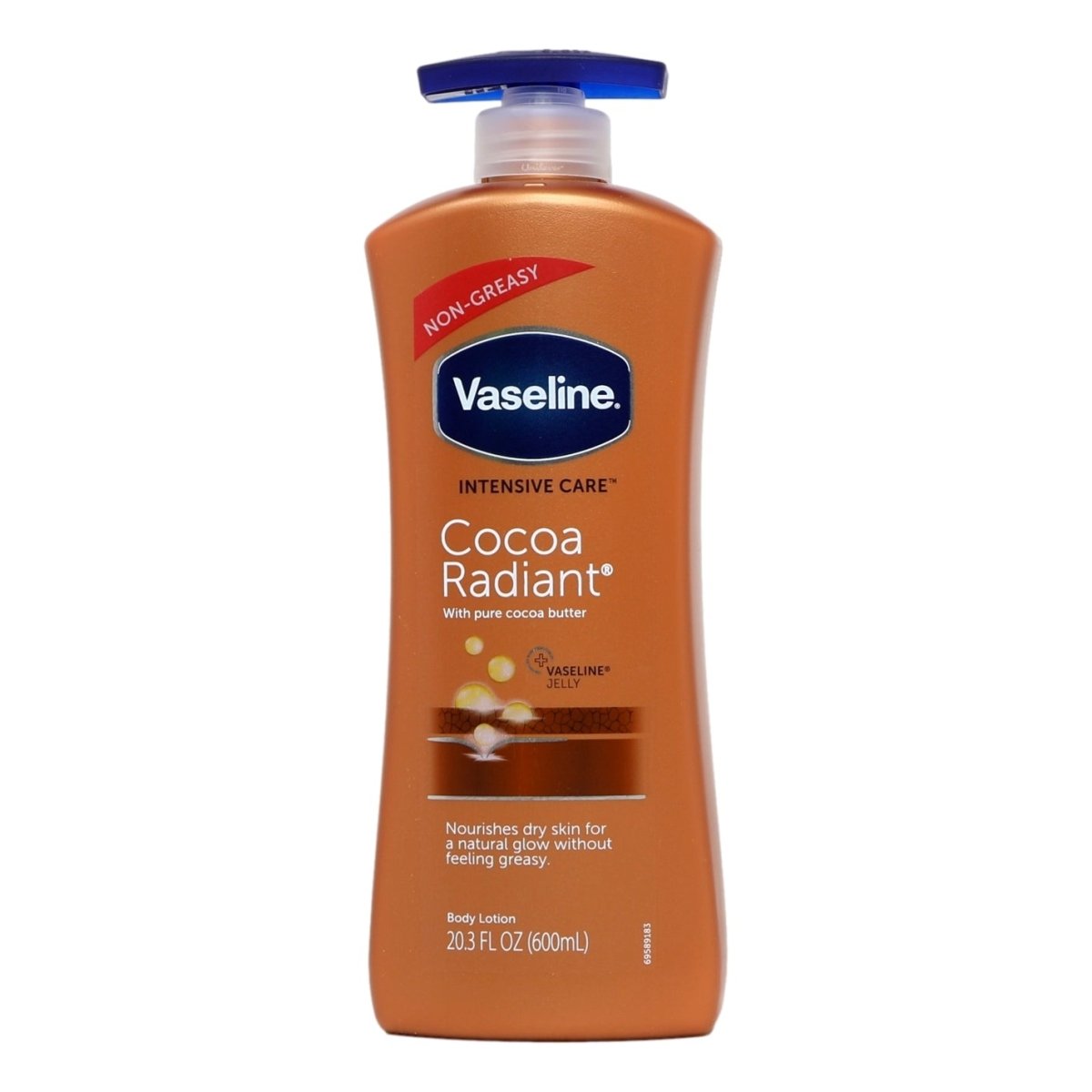 Vaseline Lotion 600ml Cocoa Radiant