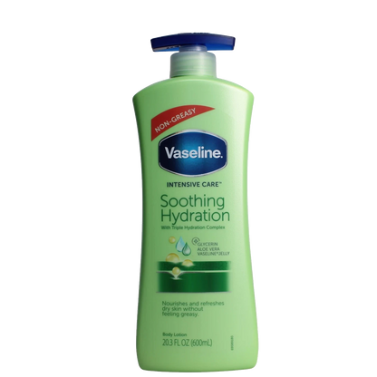 Vaseline Lotion 600ml Soothing Hydration