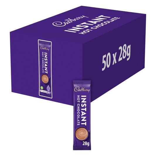 Cadbury Instant Hot Chocolate Stick Pack 28G