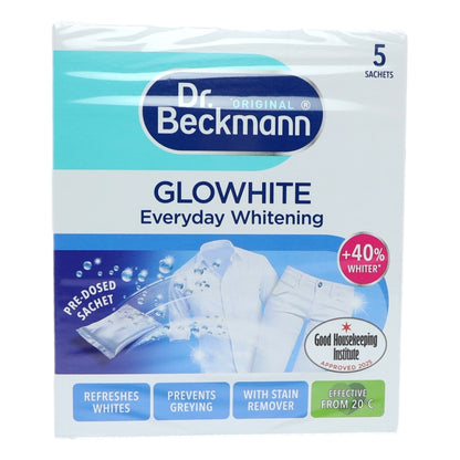 Buy Dr Beckmann Glo White 5x40g Everyday Whitening online at Intamarque Wholesale – Trusted FMCG distributor