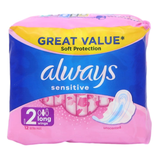 Always Sensitive 12s Long Plus