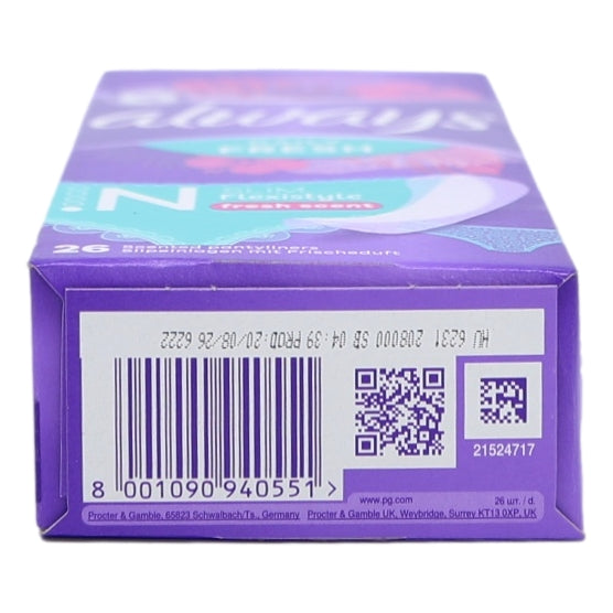 Always Dailies Comfort 26s Scented Liners