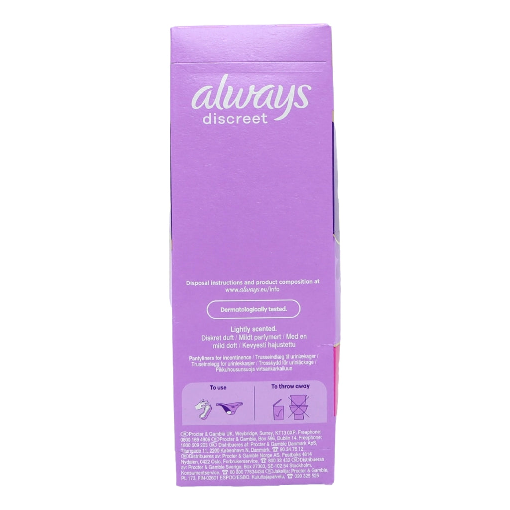 Always Discreet Liners 24s