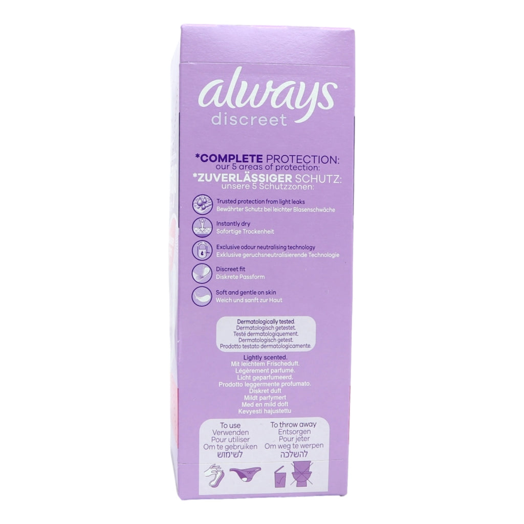 Always Discreet Liners 24s