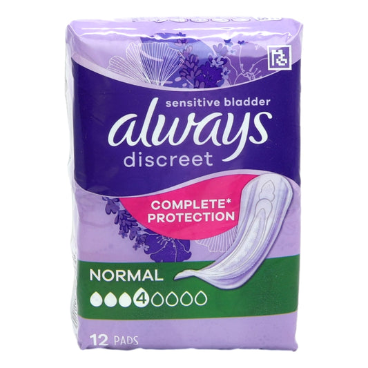 Always Discreet Pads 12s  Normal