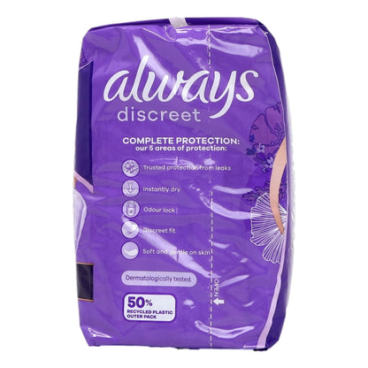 Always Discreet Pads 6s Ultimate Night
