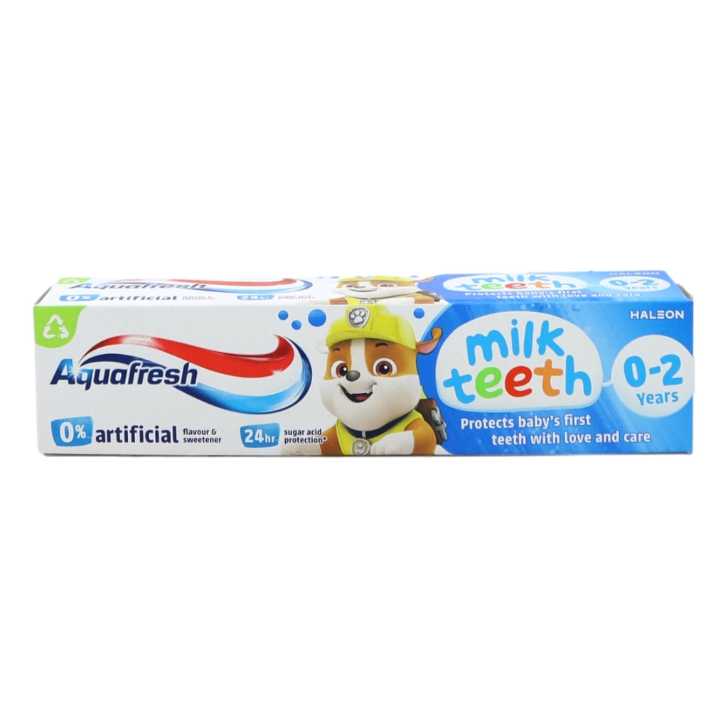 Aquafresh Kids Toothpaste 50ml Milk Teeth 0-2 Years