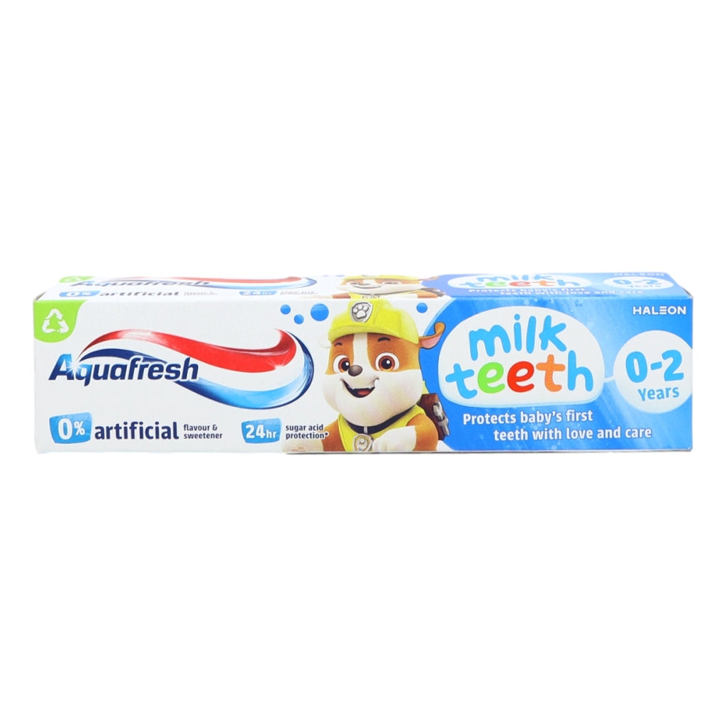 Aquafresh Kids Toothpaste 50ml Milk Teeth 0-2 Years