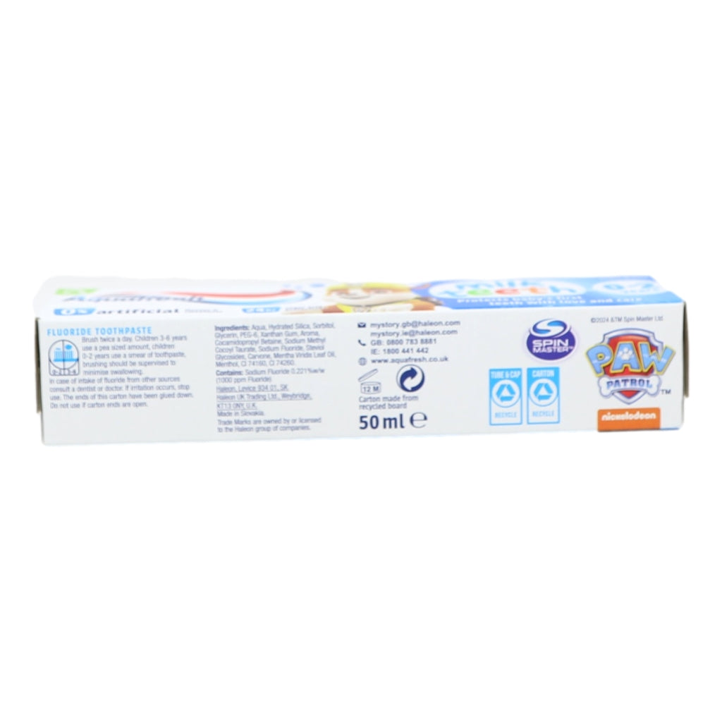 Aquafresh Kids Toothpaste 50ml Milk Teeth 0-2 Years