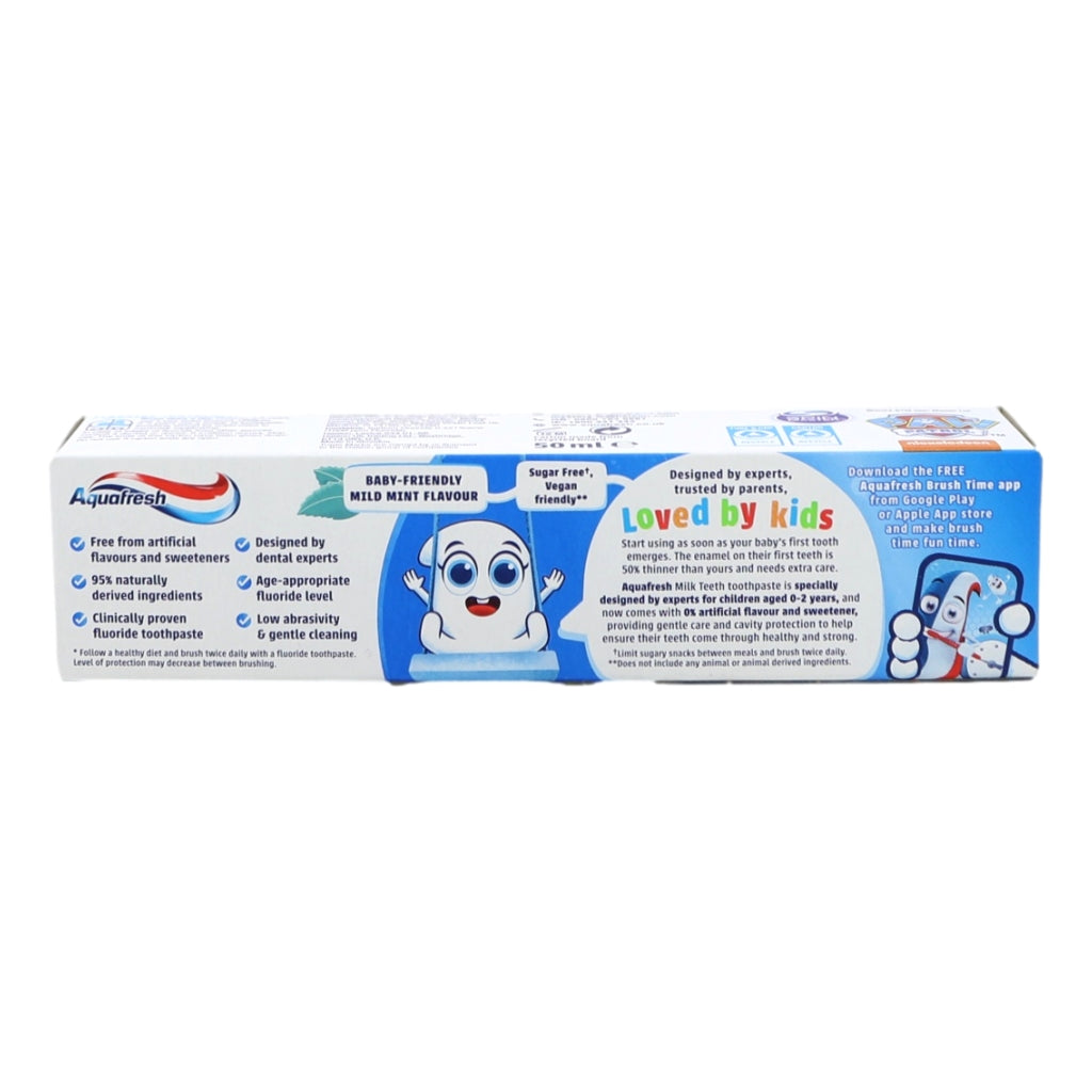 Aquafresh Kids Toothpaste 50ml Milk Teeth 0-2 Years