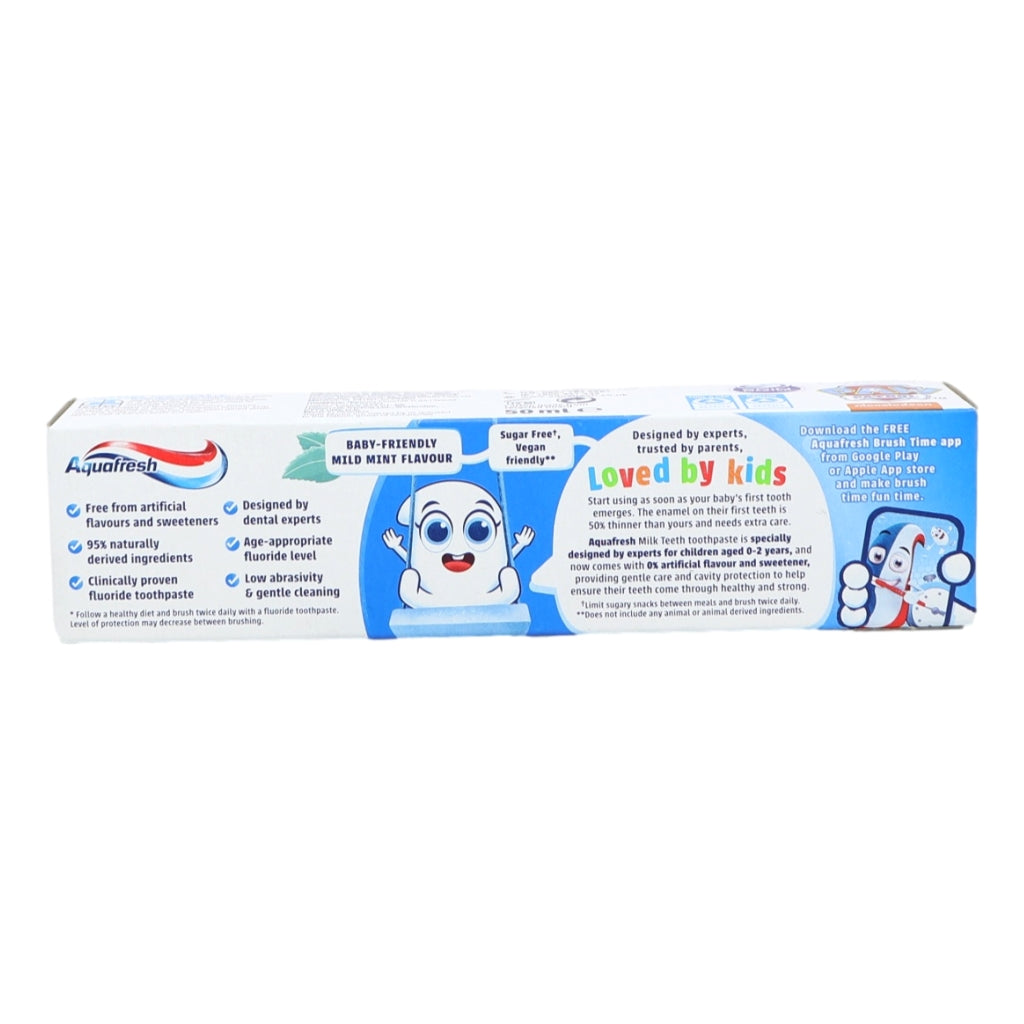 Aquafresh Kids Toothpaste 50ml Milk Teeth 0-2 Years