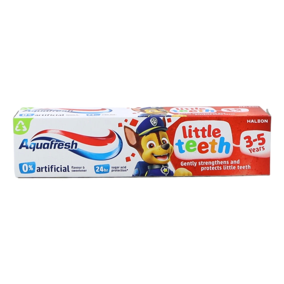 Aquafresh Kids Toothpaste 50ml Little Teeth 3-5 Years