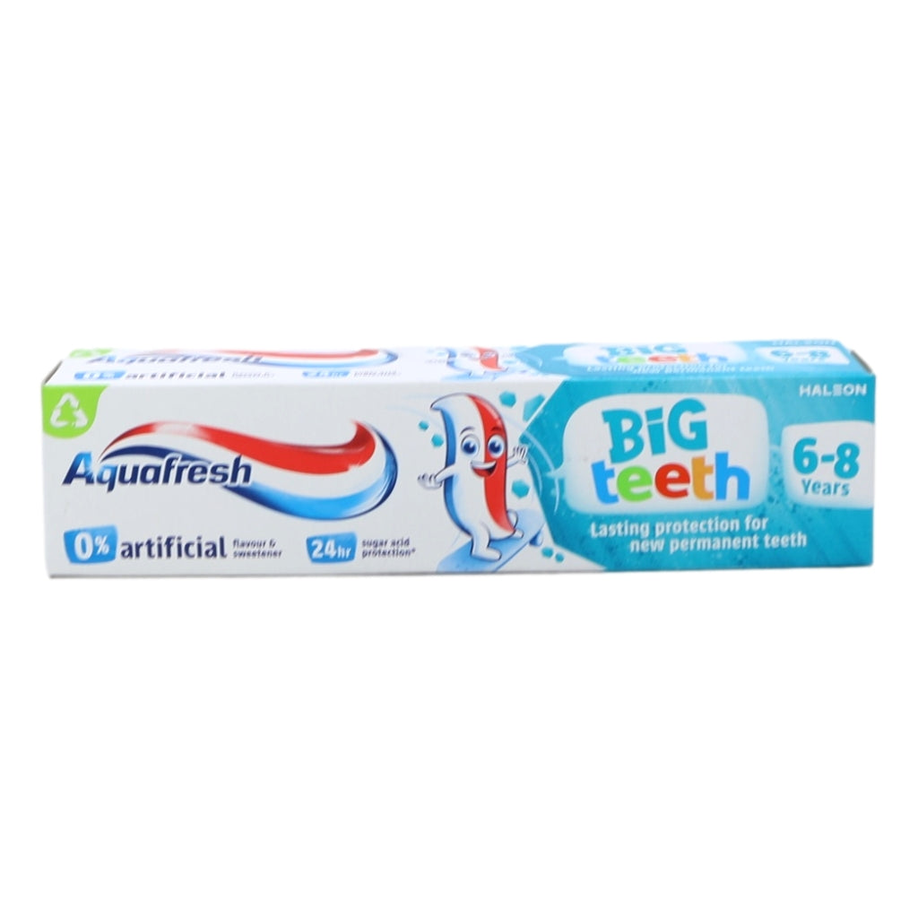 Aquafresh Kids Toothpaste 50ml Big Teeth 6 Years +