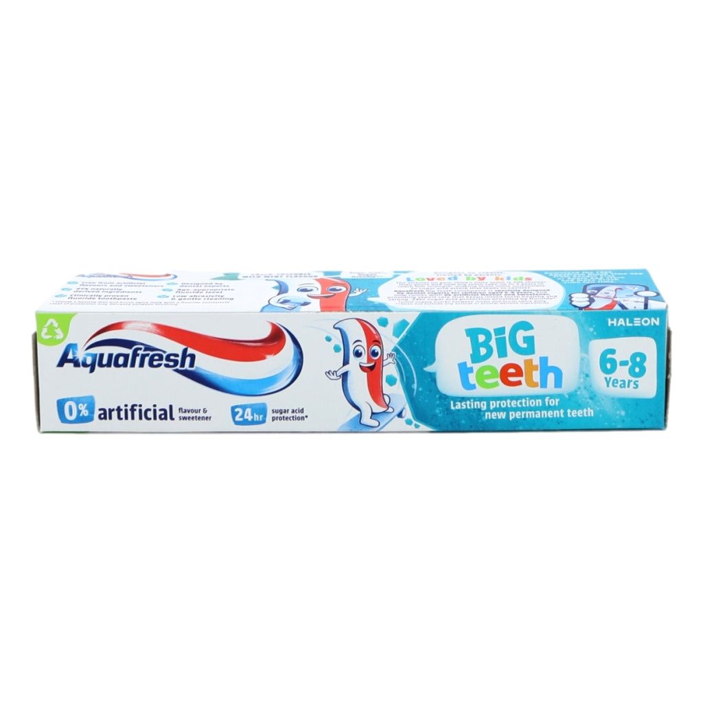 Aquafresh Kids Toothpaste 50ml Big Teeth 6 Years +