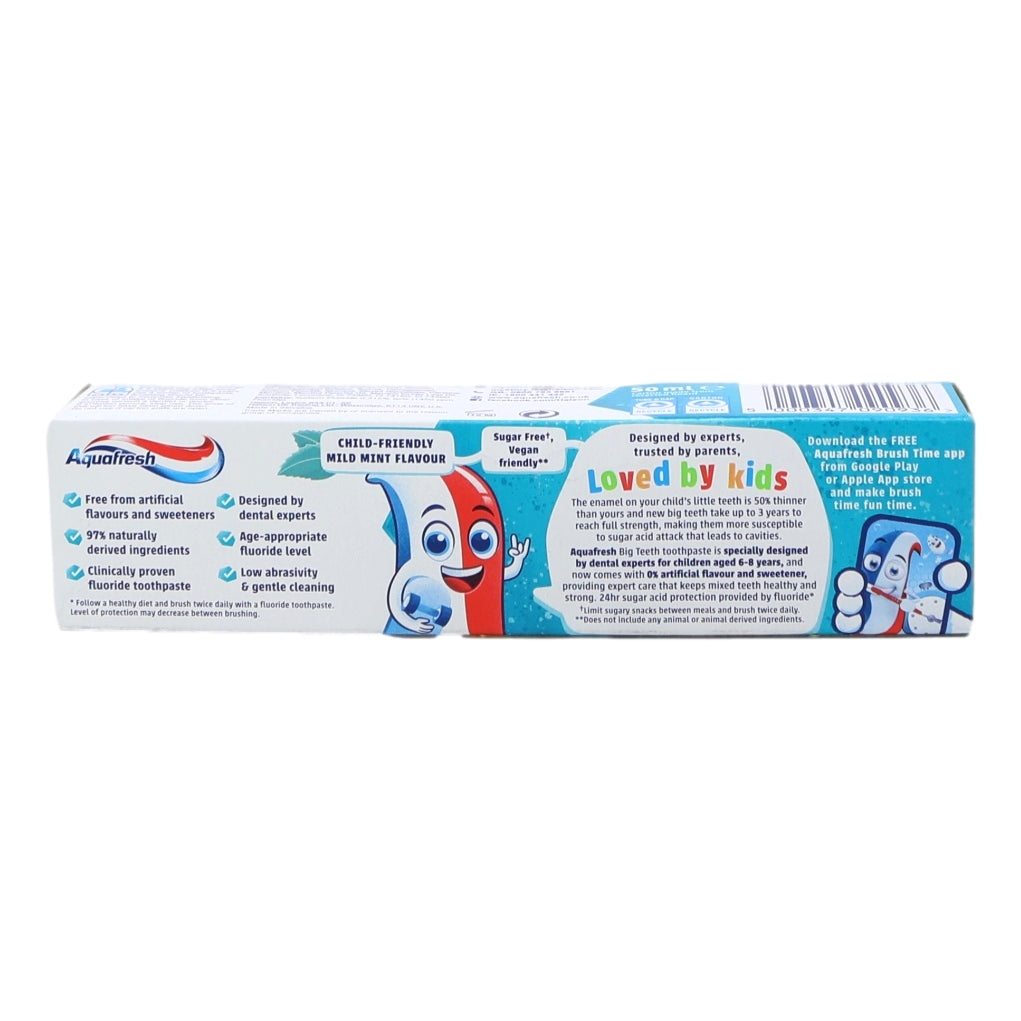 Aquafresh Kids Toothpaste 50ml Big Teeth 6 Years +