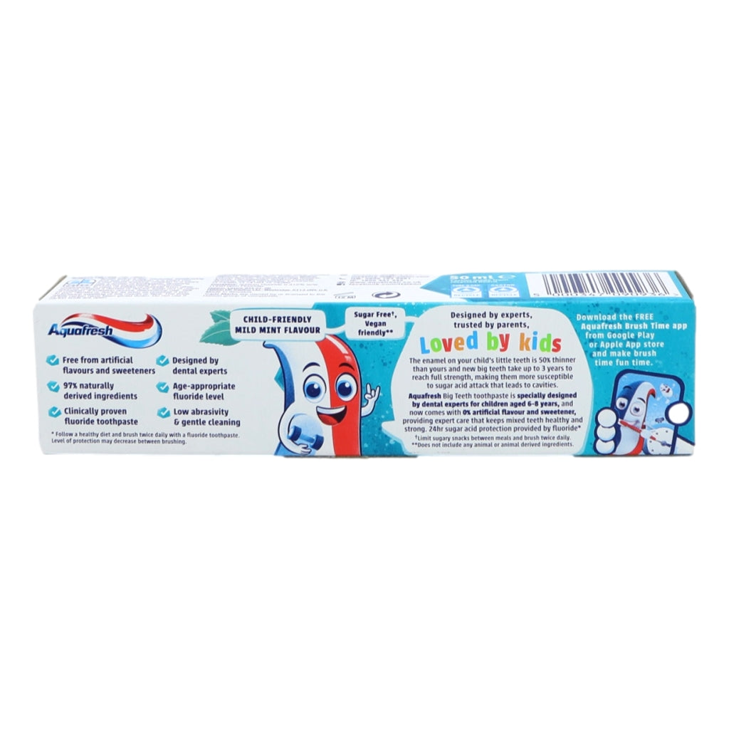 Aquafresh Kids Toothpaste 50ml Big Teeth 6 Years +