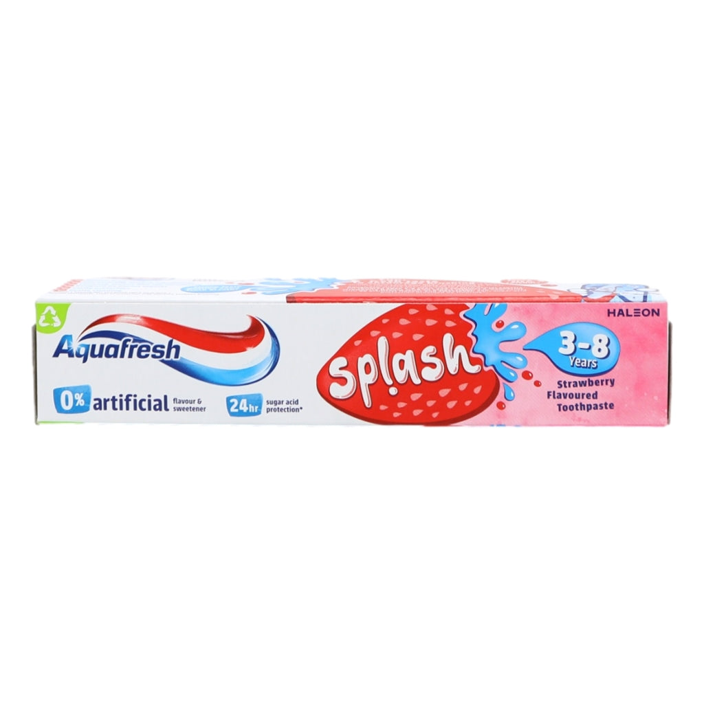 Aquafresh Toothpaste 50ml Splash Strawberry & Mint