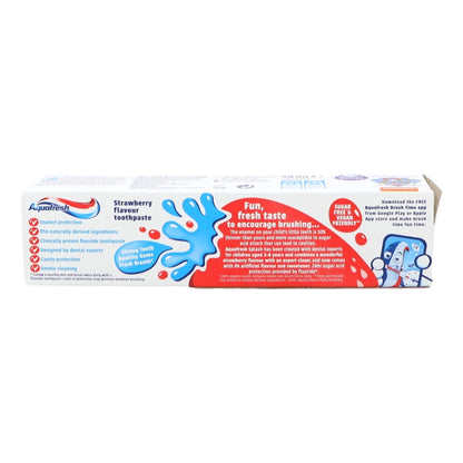 Aquafresh Kids Toothpaste 50ml Splash Strawberry & Mint 3-8 Years