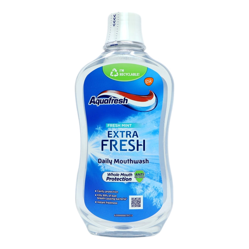 Aquafresh Mouthwash 500ml Freshmint