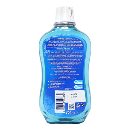 Aquafresh Mouthwash 500ml Freshmint