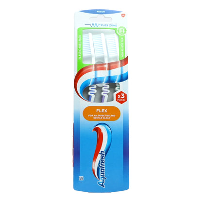 Aquafresh Toothbrush Triple Pack Medium