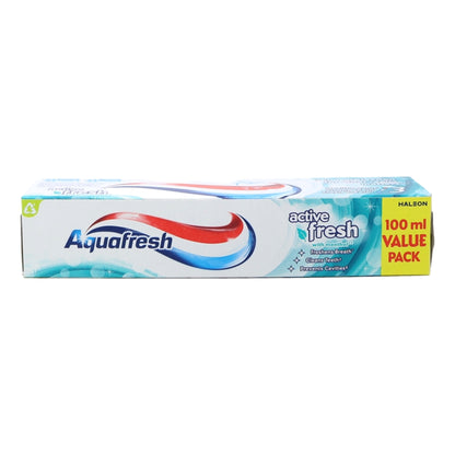 Aquafresh Toothpaste 100ml Active Fresh