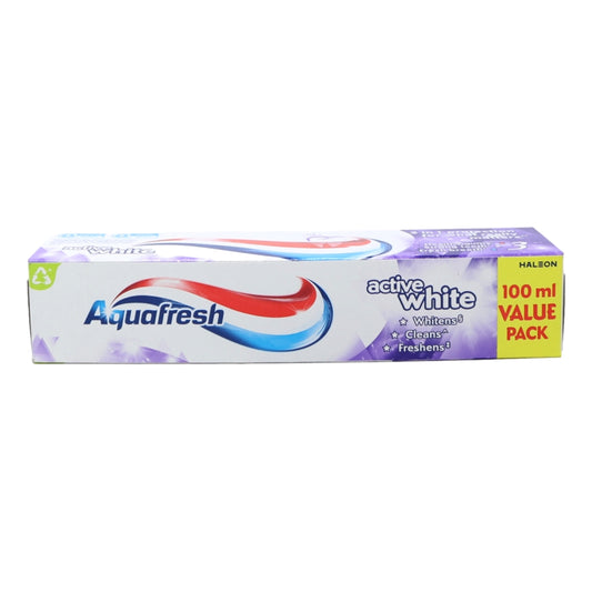 Aquafresh Toothpaste 100ml Active White