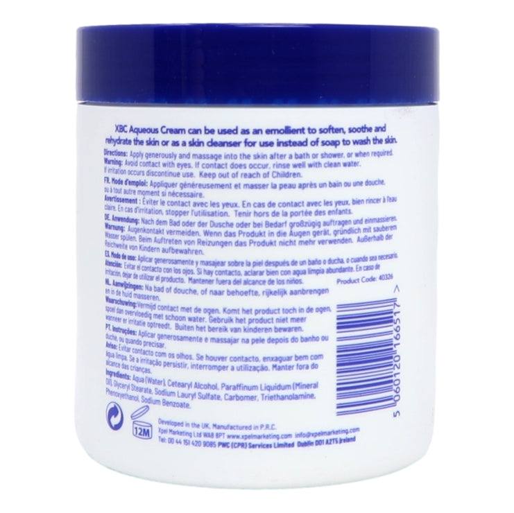 XBC Aqueous Cream Jar 500ml