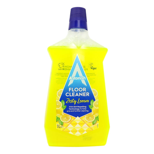 Buy Astonish Floor Cleaner 1L Zesty Lemon online at Intamarque Wholesale – Trusted FMCG distributor