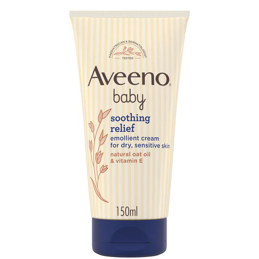 Aveeno Baby 150ml Emollient Cream Soothing Relief