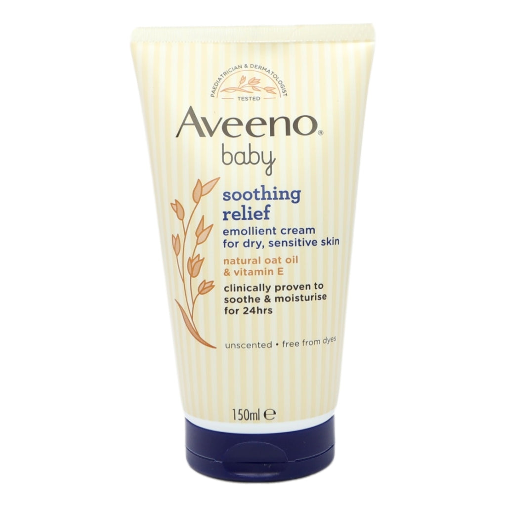 Aveeno Baby 150ml Emollient Cream Soothing Relief