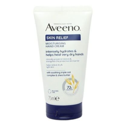 Aveeno Hand Cream 75ml Skin Relief