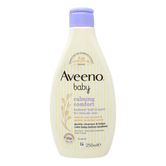 Aveeno Baby 250ml Bedtime Bath & Wash Calming Comfort