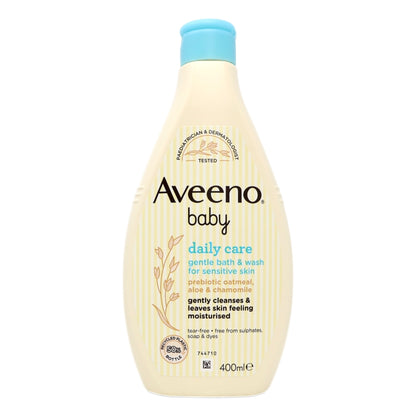 Buy Aveeno Baby Daily Care Bath and Wash Gentle 400ml online at Intamarque Wholesale – Trusted FMCG distributor