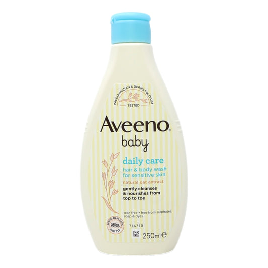 Aveeno Baby 250ml Hair & Body Wash Daily Care