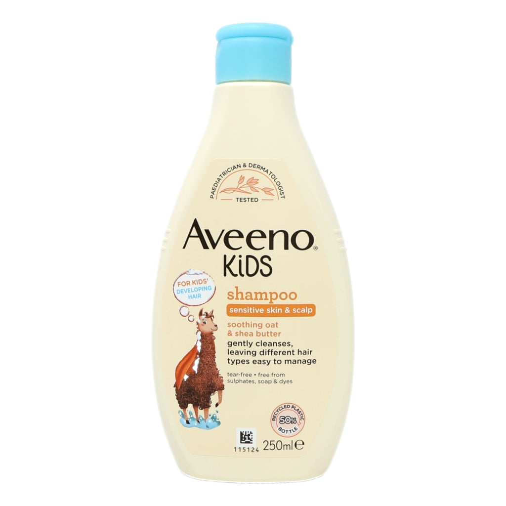 Aveeno Kids Shampoo 250ml Sensitive Skin & Scalp