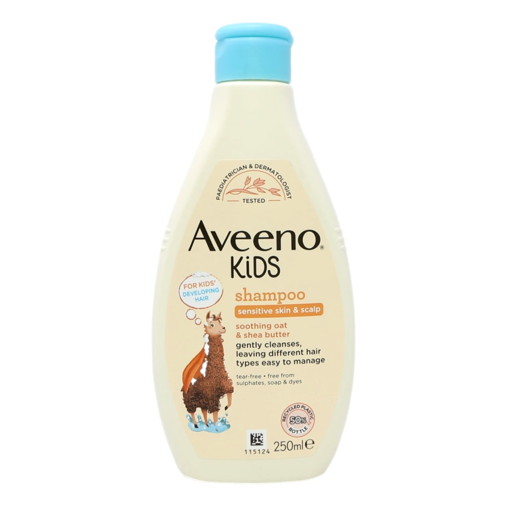 Aveeno Kids Shampoo 250ml Sensitive Skin & Scalp