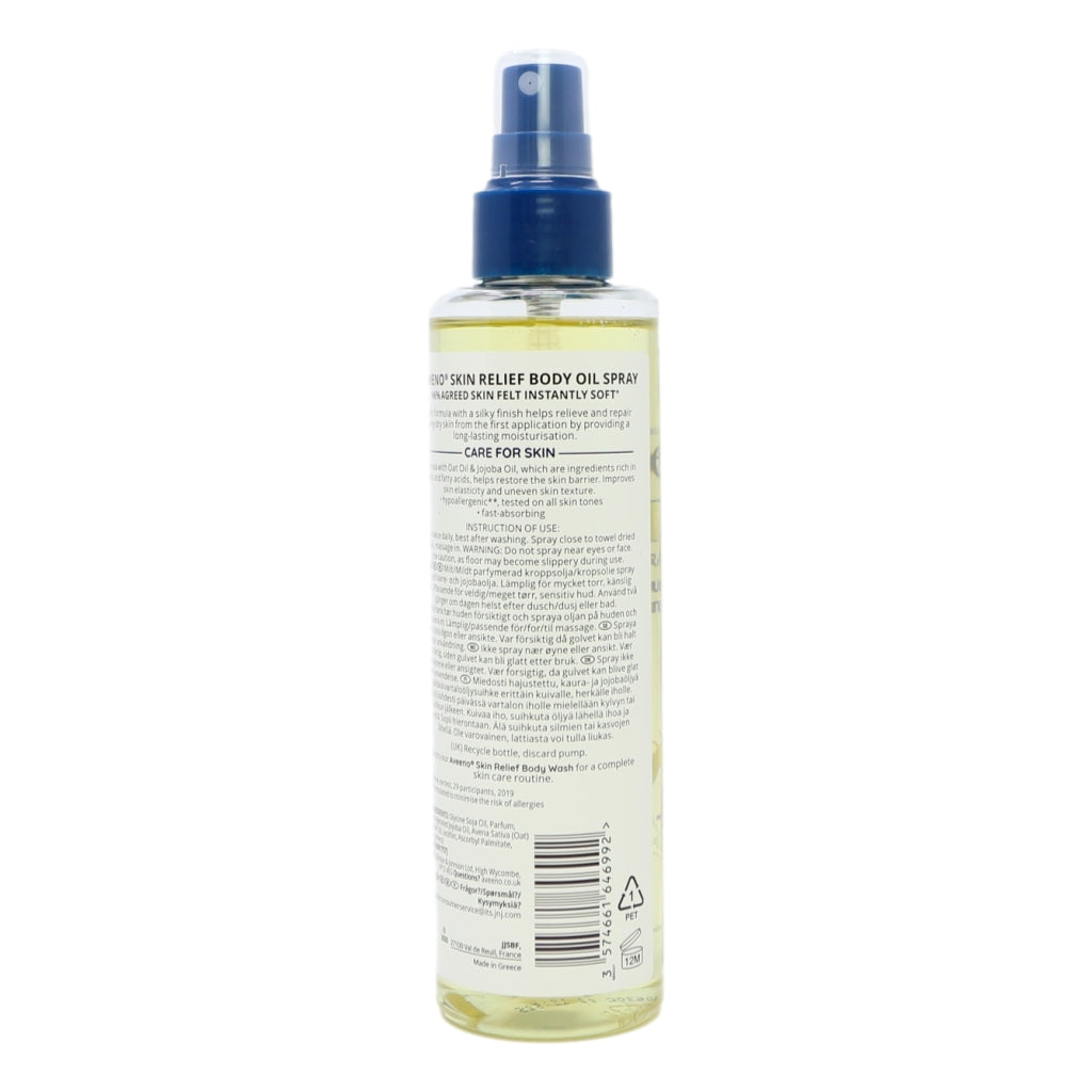 Aveeno Body Oil Spray 200ml Skin Relief