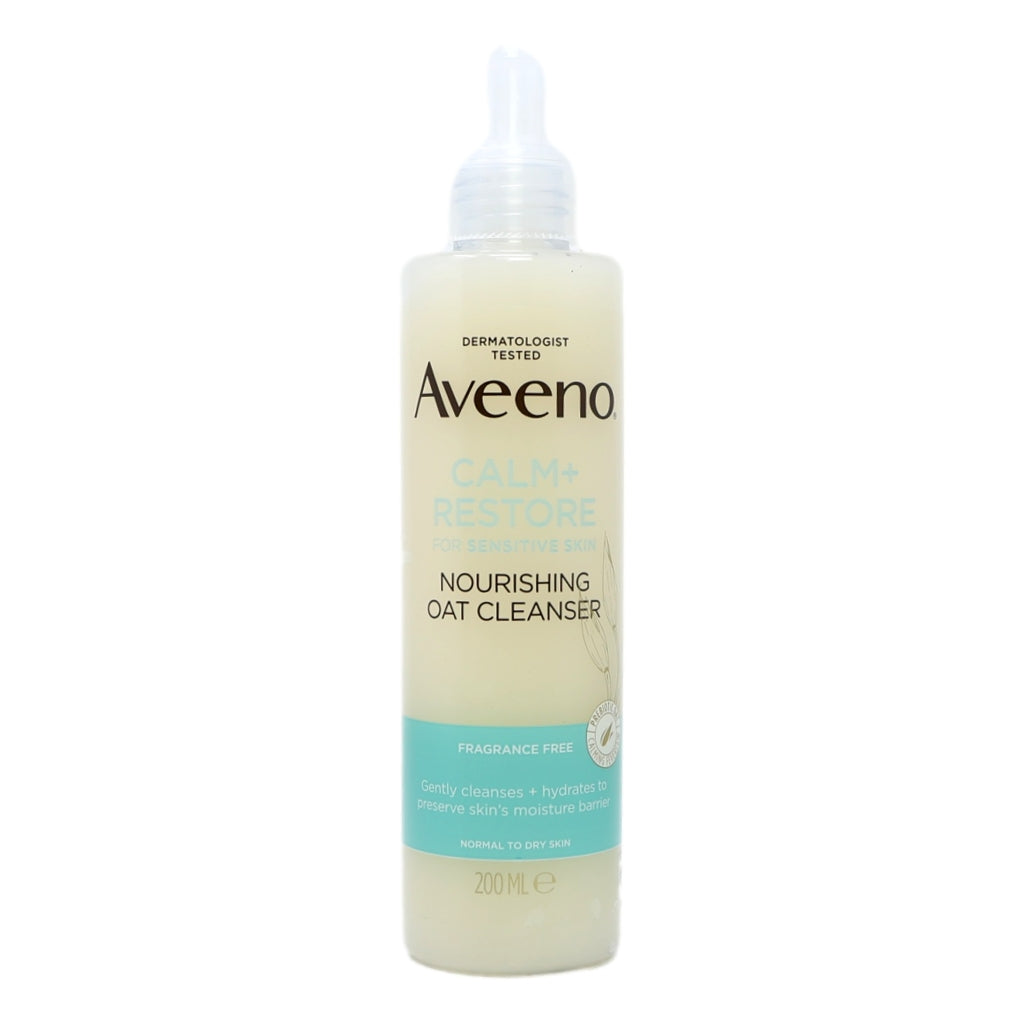 Aveeno Face Cleanser 200ml Calm & Restore