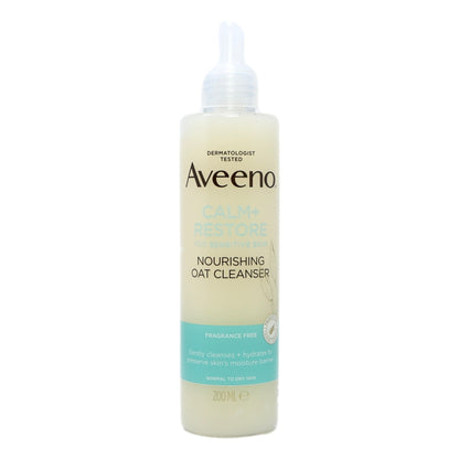 Aveeno Face Cleanser 200ml Calm & Restore