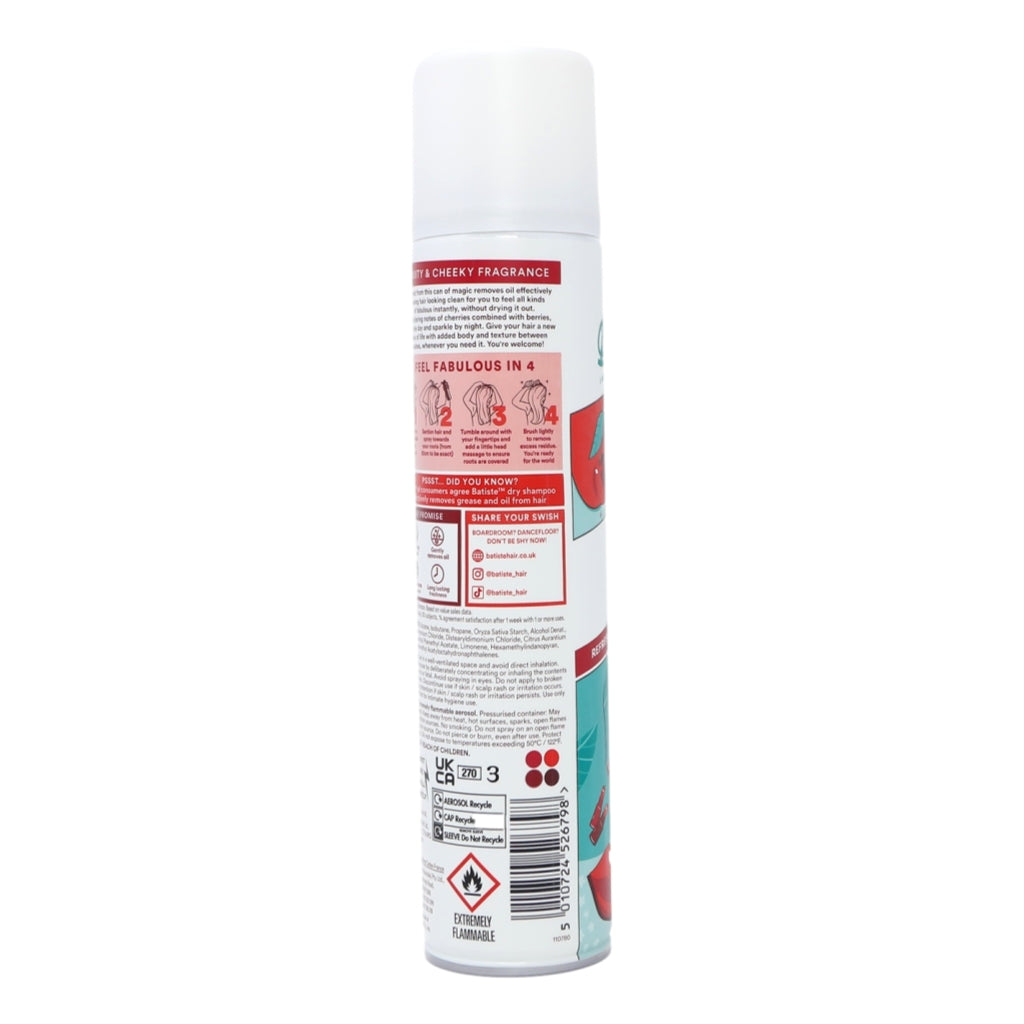Batiste Dry Shampoo 200ml Cherry