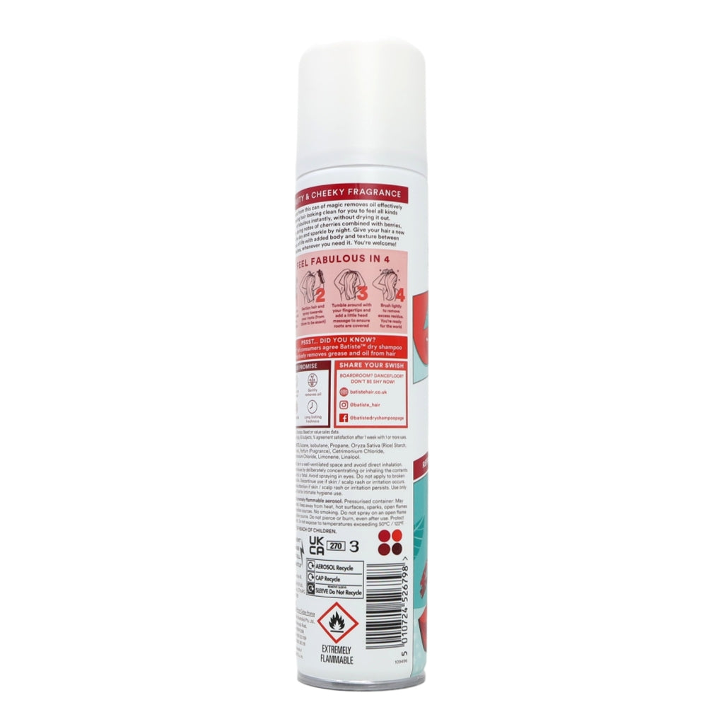 Batiste Dry Shampoo 200ml Cherry
