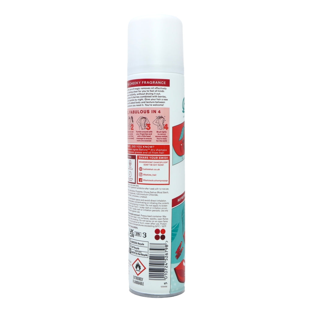 Batiste Dry Shampoo 200ml Cherry