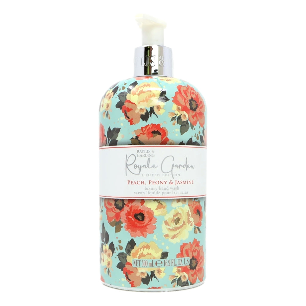 Buy Baylis & Harding Handwash 500ml Peach Peony & Jasmine online at Intamarque Wholesale – Trusted FMCG distributor