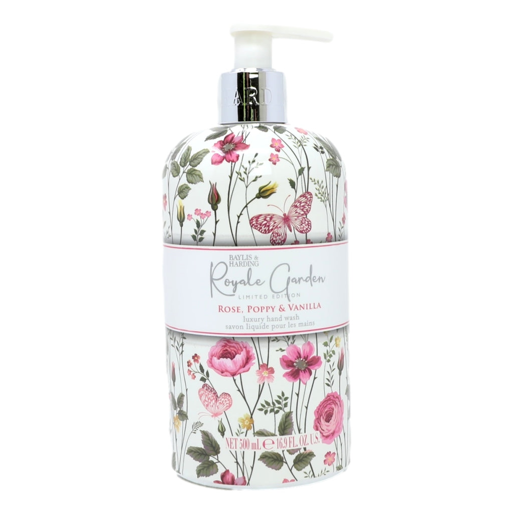Baylis & Harding Handwash 500ml Royale Garden Rose Poppy & Vanilla