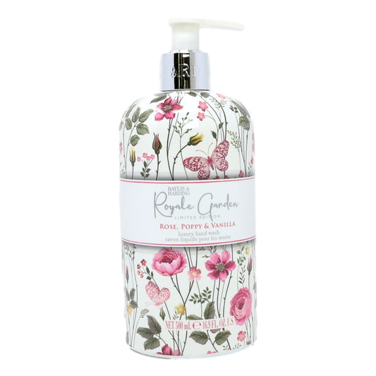 Baylis & Harding Handwash 500ml Royale Garden Rose Poppy & Vanilla