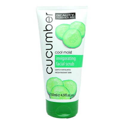 Beauty Formulas Cucumber Mist Invigorating Scrub