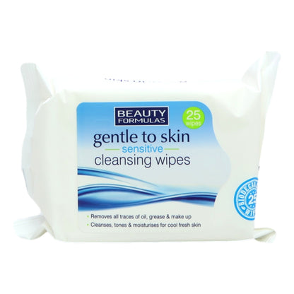 Beauty Formulas Facial Wipes Sensitive Cleansing